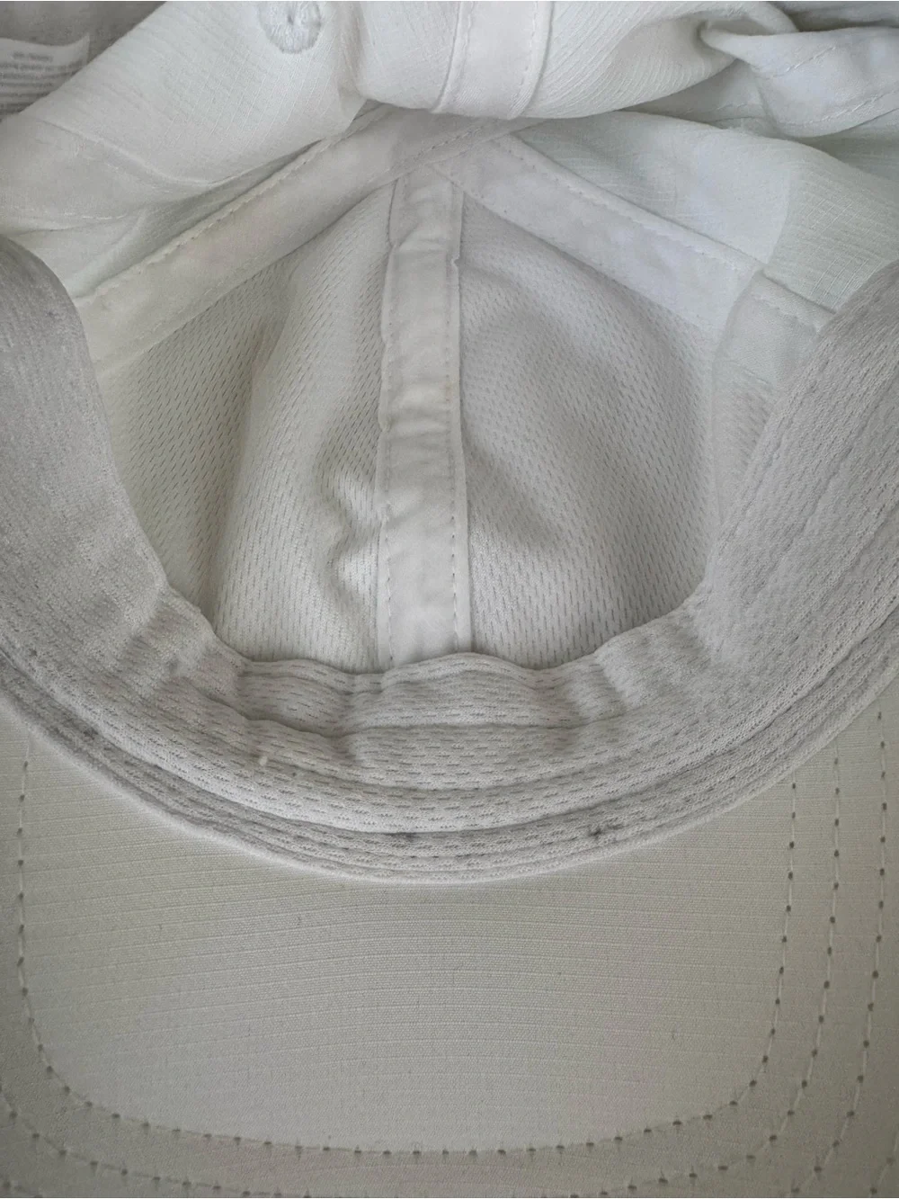 Mission White OS Enduracool Performance Adjustable Running Cap NWOT
